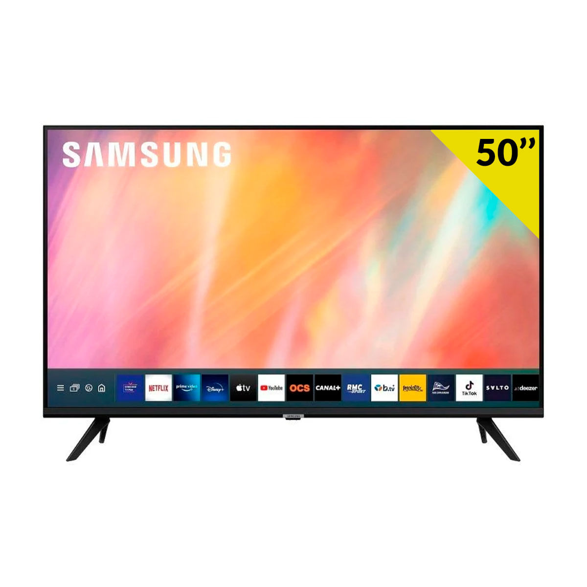 Televisor Smart TV Samsung AU7025 50'' 4K UHD LED Crystal Processor WiFi Tizen G negro