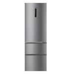 Frigorífico combi Haier HTR3619FNMN No Frost 348L 3 puertas F inox 190,5 cm