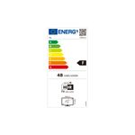 Televisor Smart TV TCL P63 Series 43P631 43" 4K UHD LED WiFi Google TV F negro eficiencia energética