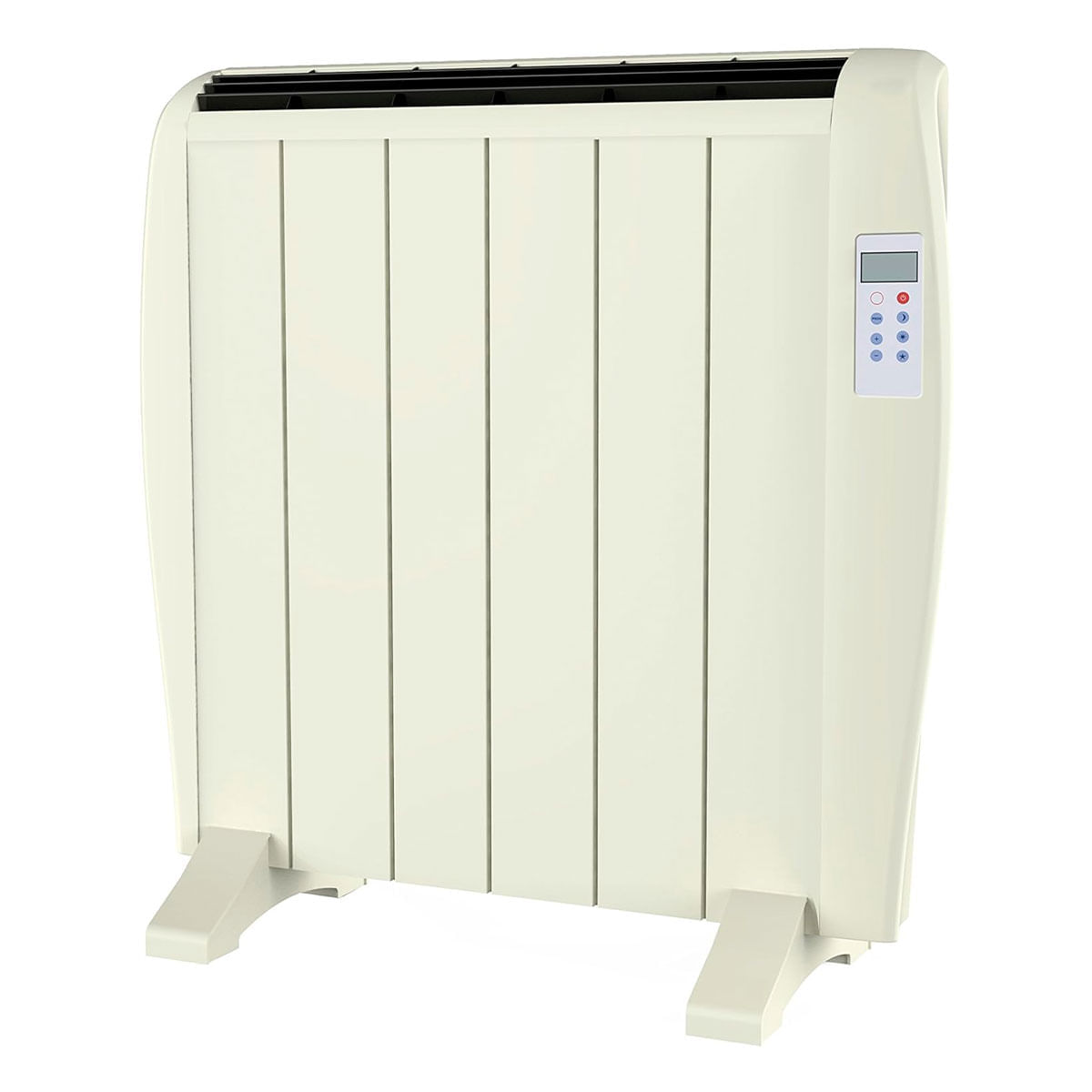 Emisor térmico Svan SVCA900ET 900W 6 elementos + pantalla LCD blanco