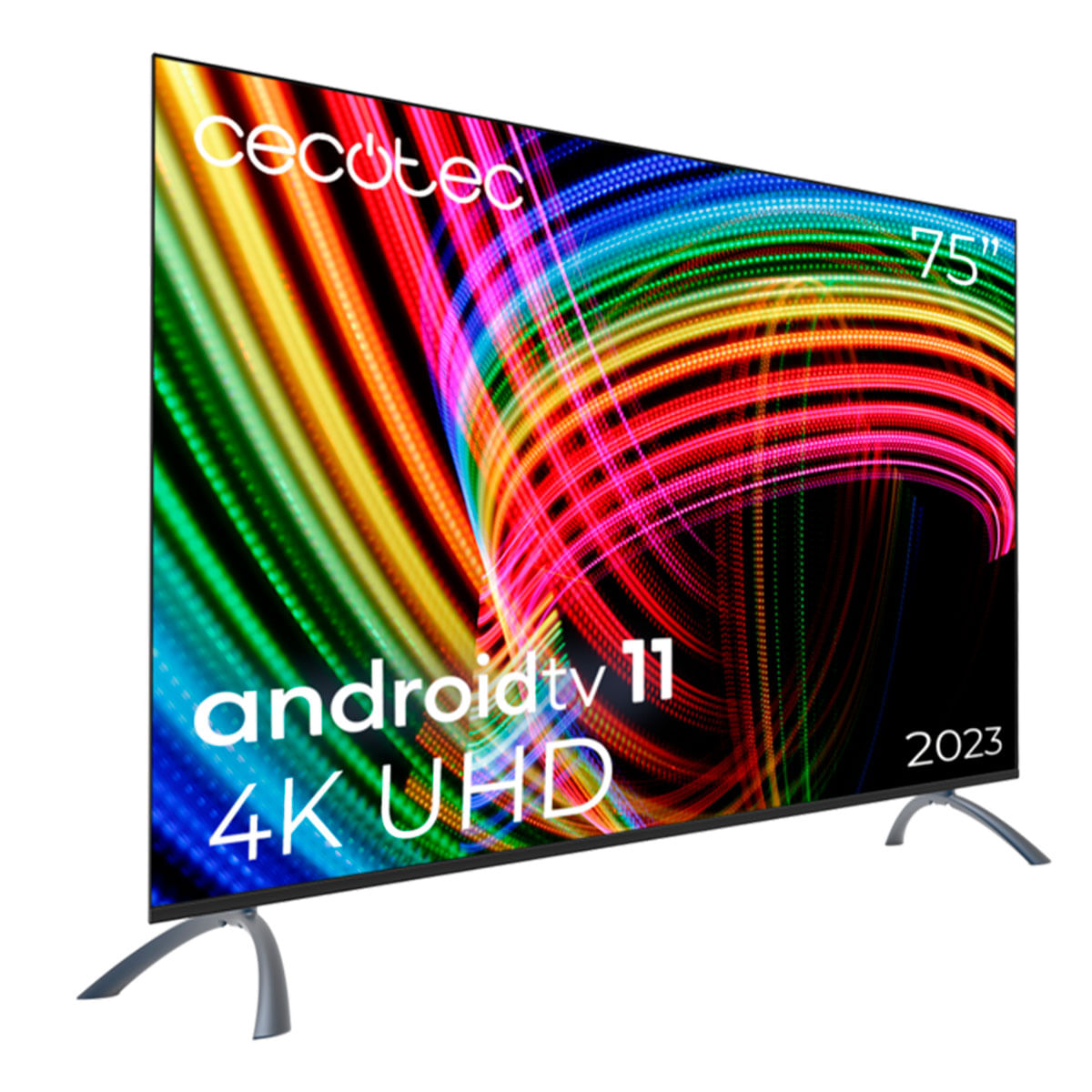 Televisor Smart TV Cecotec TV LED A3 Series ALU30075 75'' 4K UHD LED Android 11 F negro 2