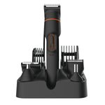 Cortapelos Jata PS33B inalámbrica con accesorios apta para depilación negro 2