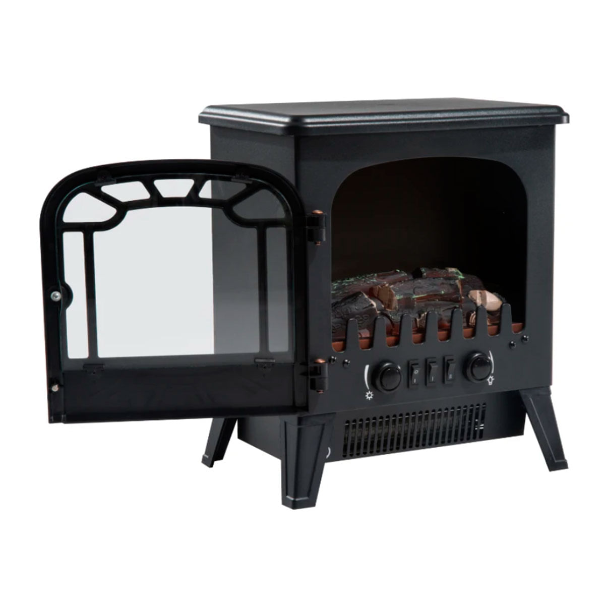 chimene-electrica-con-termostato-1800w-puerta-abierta