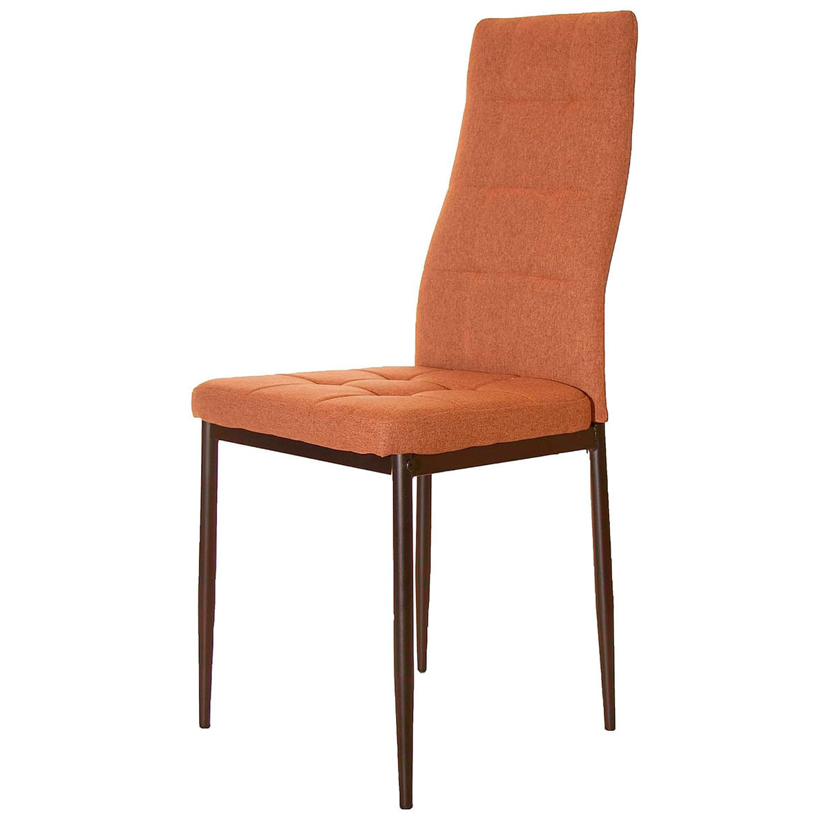 Pack de 6 sillas de comedor Denia acolchado extra marrón capuchino 2