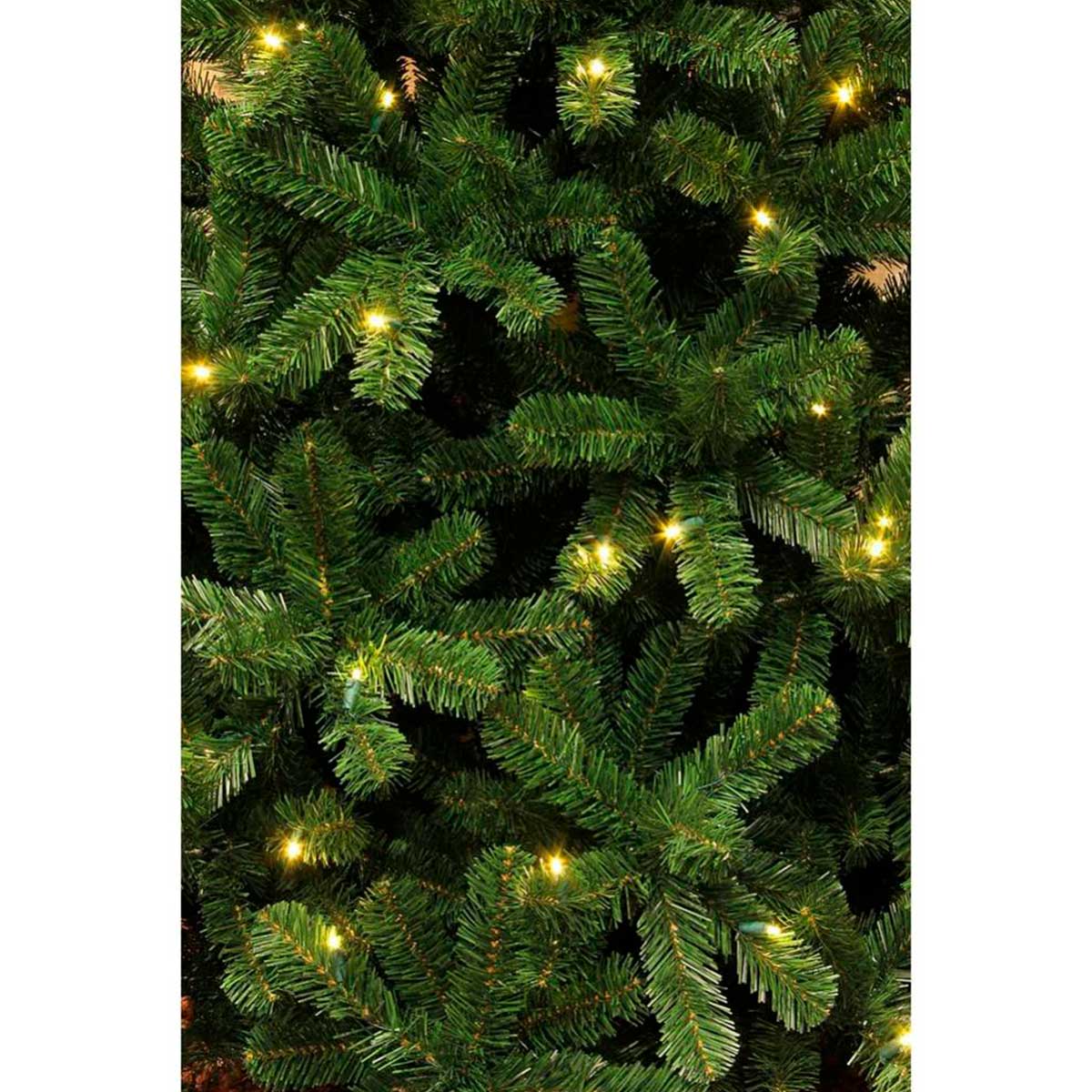 Árbol de Navidad Black Box 525 ramas con luces LED verde Ø115x185 cm  3