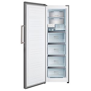Congelador vertical Infiniton CV-1HE85 No Frost Metal Technology 274L E inox 185,5 cm