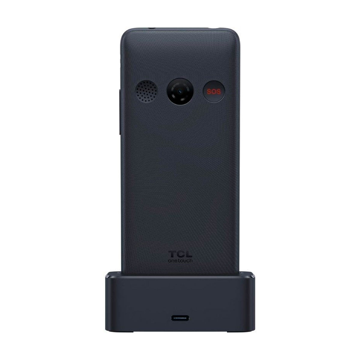 Teléfono móvil TCL One Touch 4022S 2,8’’ botón SOS gris oscuro 4