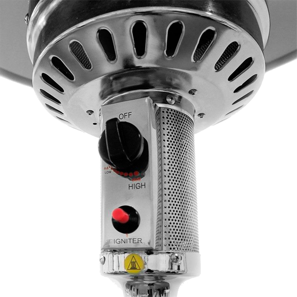Estufa de exterior Infiniton PG-R02 13000W 16m2 gas butano/propano negro 3
