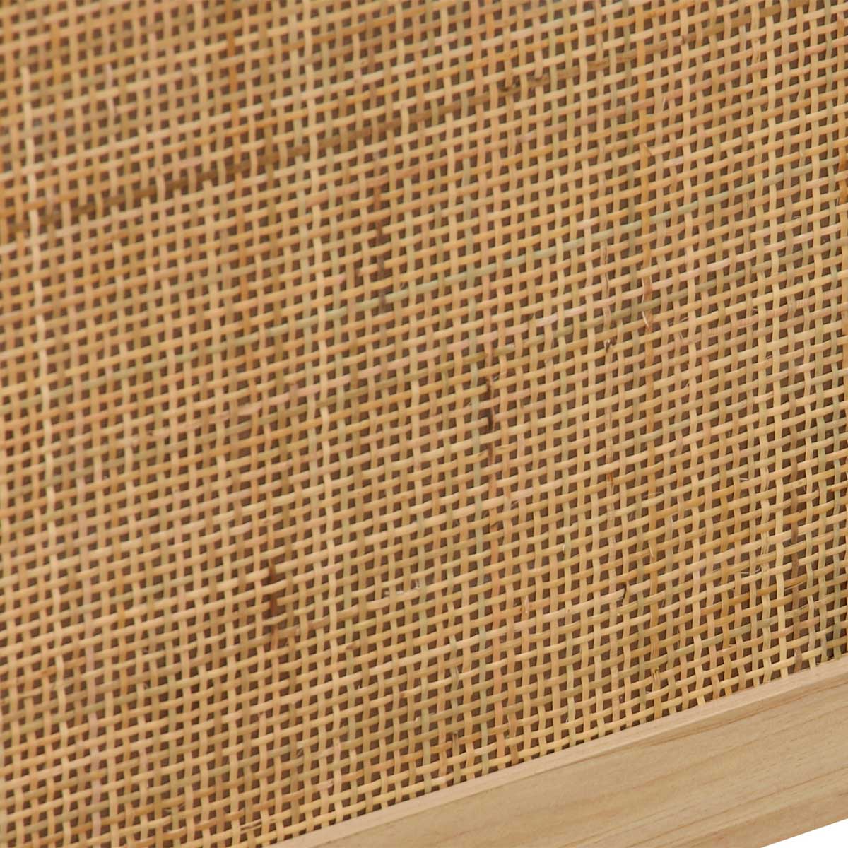 Baúl de almacenaje Decor uso interior diseño rústico natural 40x80x40 cm 7