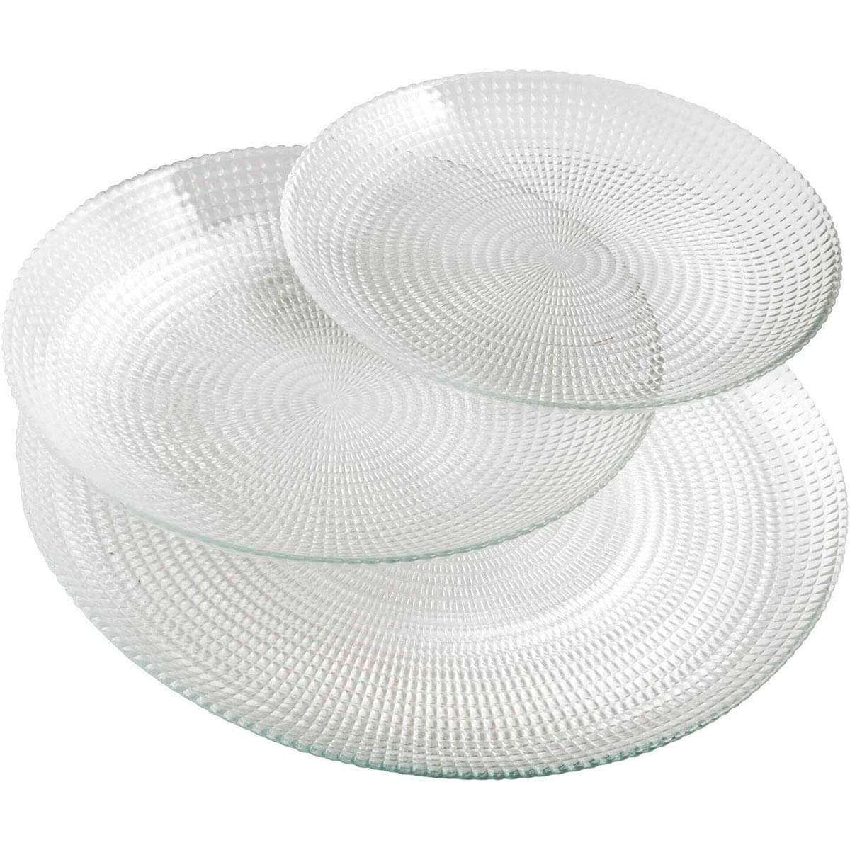 Vajilla Andra La Mediterránea 18 piezas 6 servicios transparente 5