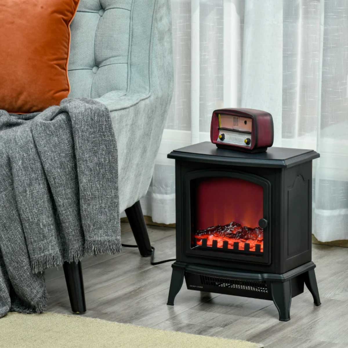 chimenea-electrica-homcom-salon
