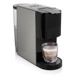 Cafetera de cápsulas Princess 249451 1450W 19 bar apta para café molido inox