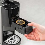 Cafetera de cápsulas Princess 249451 1450W 19 bar apta para café molido inox 3