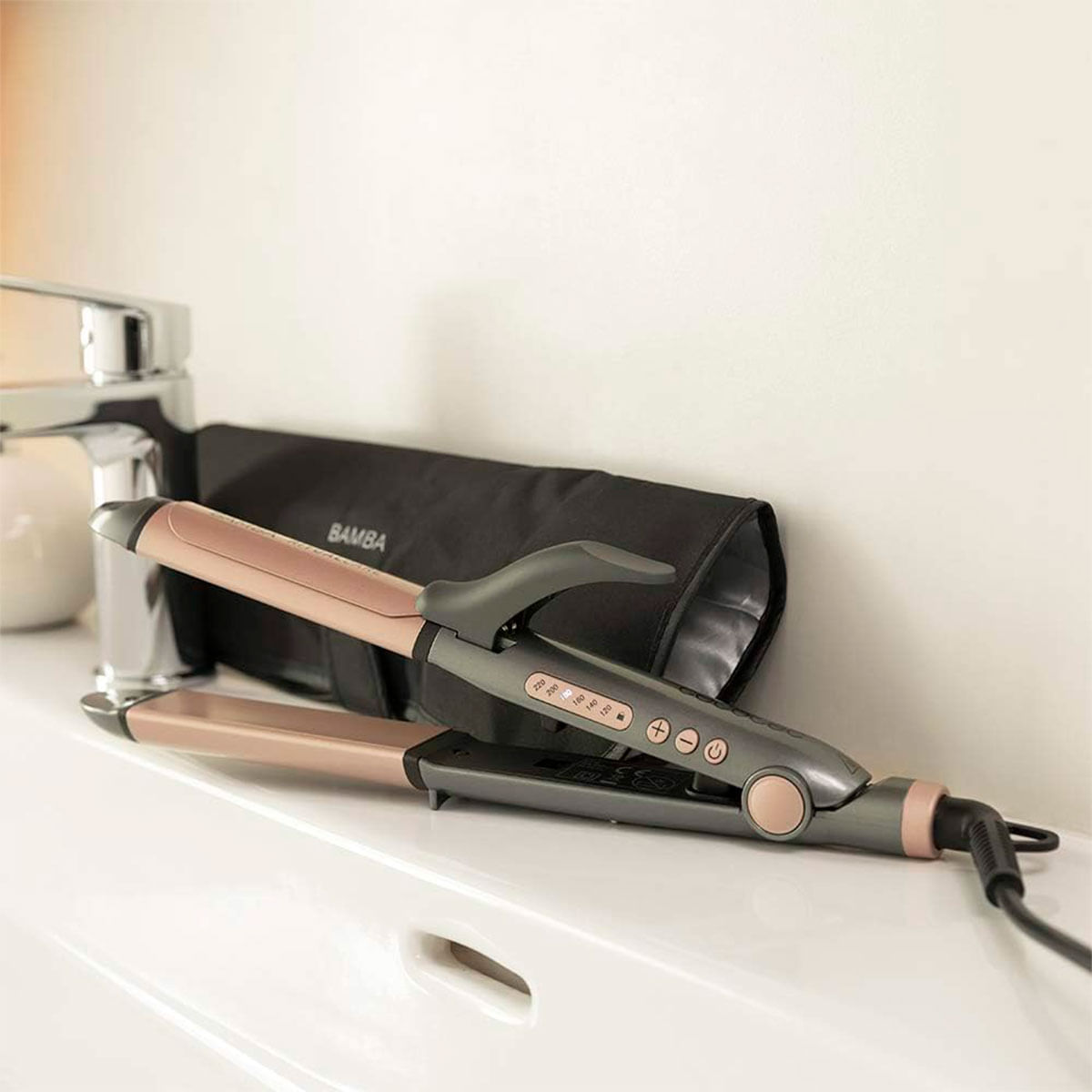 Plancha de pelo Cecotec Bamba RitualCare 1000 Ceramic 2in1 82W 220ºC rosa 7