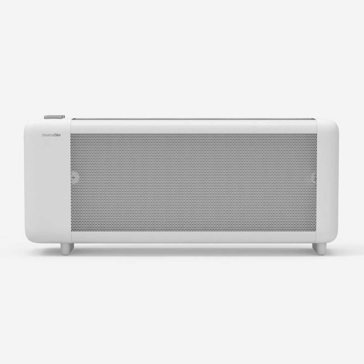 Calefactor de mica Inka 4020 Universal Blue 1500W diseño horizontal blanco