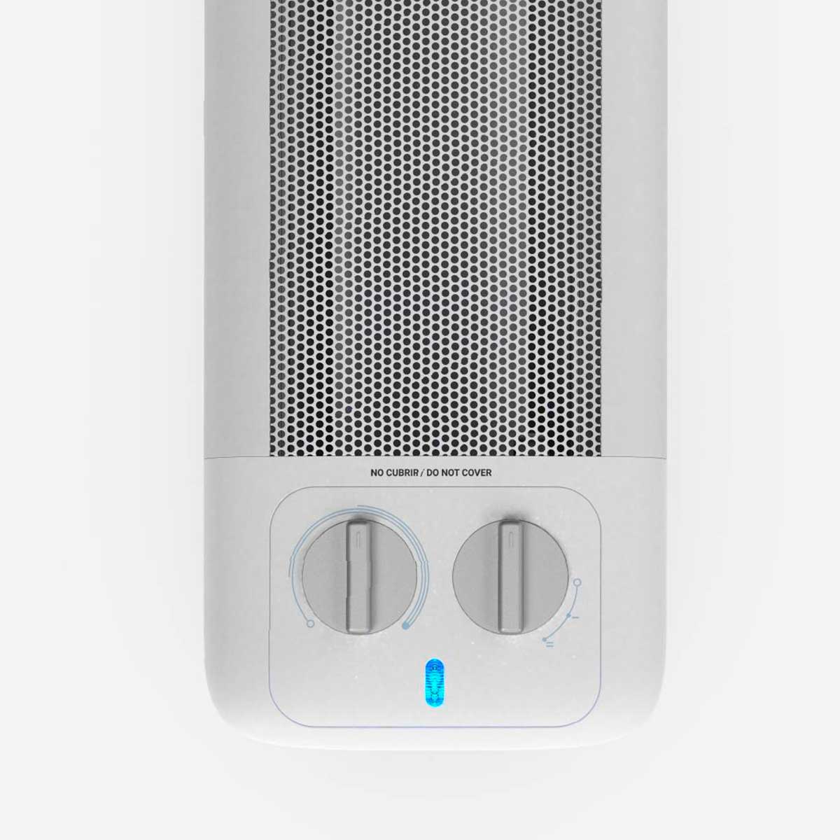 Calefactor de mica Inka 4020 Universal Blue 1500W diseño horizontal blanco 5