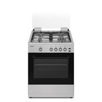 Cocina de gas con horno Infiniton CC61EHX 55L 4 fuegos A inox 59,8 cm
