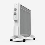 Radiador de mica Acapulco 3015W Universal Blue 1500W 4 ruedas multidireccionales blanco
