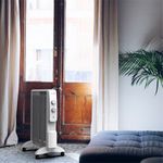 Radiador de mica Acapulco 3015W Universal Blue 1500W 4 ruedas multidireccionales blanco 7