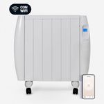 Emisor térmico Saona 5015W Universal Blue 1500W 6 elementos WiFi blanco