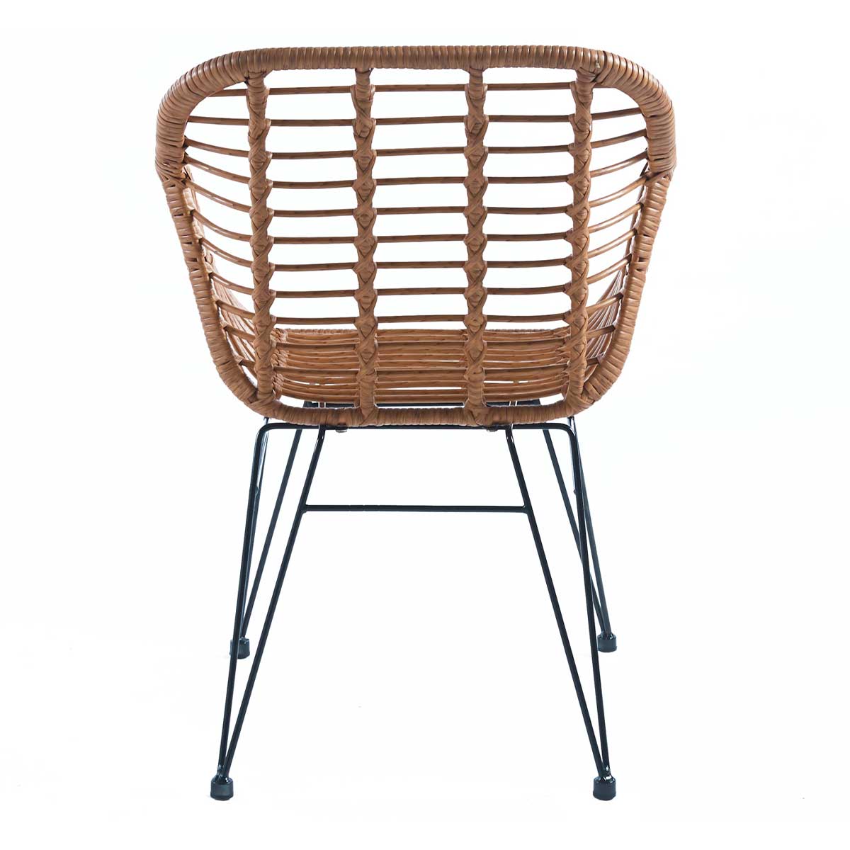 Pack de 2 sillones multiusos Bombay uso interior/exterior marrón 5