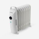 Radiador de aceite mini Granadella 1010 Universal Blue 1000W 9 elementos blanco