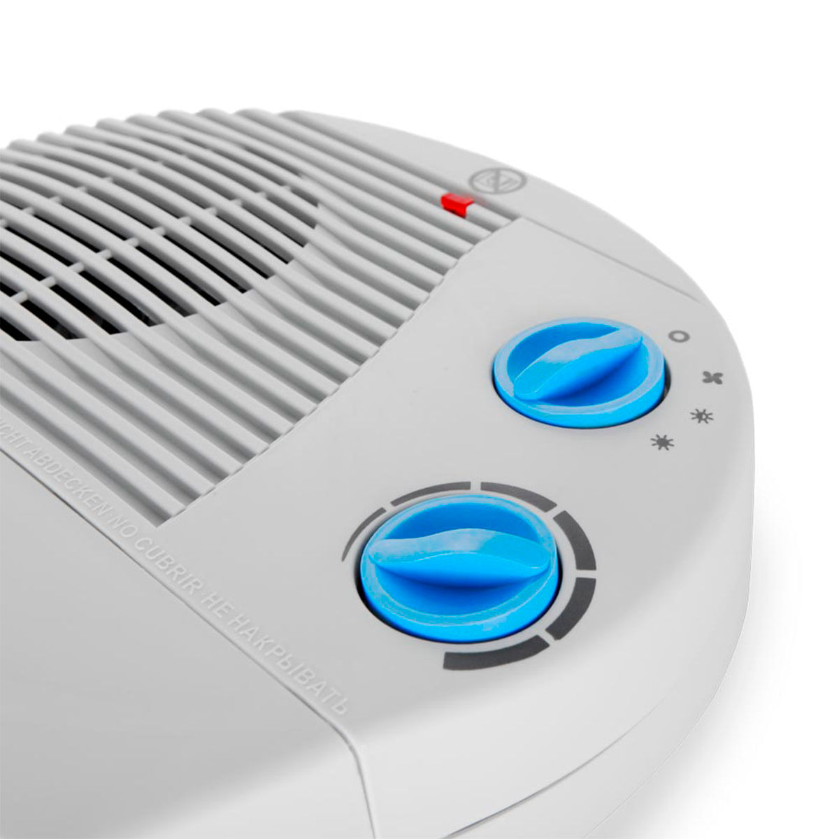 Calefactor ventilador Orbegozo FH 5008 2000W diseño horizontal blanco 5