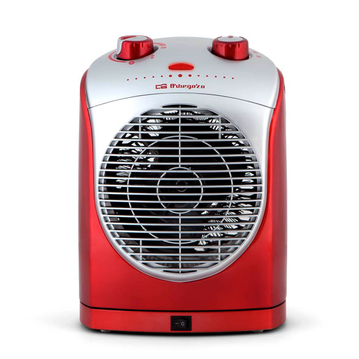 Calefactor ventilador Orbegozo FH 5025 2200W oscilante rojo 2