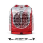 Calefactor ventilador Orbegozo FH 5025 2200W oscilante rojo 3
