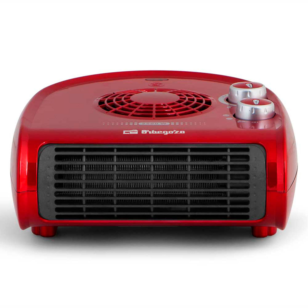 Calefactor ventilador Orbegozo FH 5033 2500W diseño horizontal rojo 2