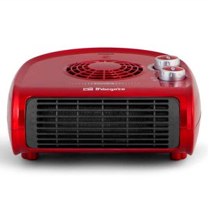 Calefactor ventilador Orbegozo FH 5033 2500W diseño horizontal rojo