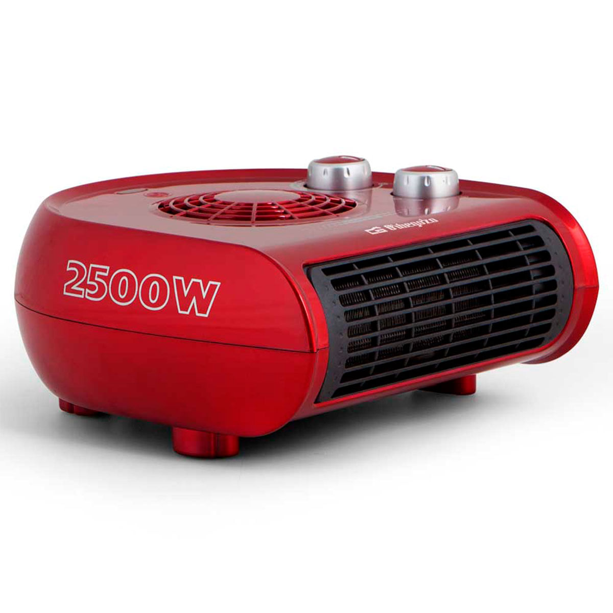 Calefactor ventilador Orbegozo FH 5033 2500W diseño horizontal rojo 3