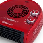 Calefactor ventilador Orbegozo FH 5033 2500W diseño horizontal rojo 4