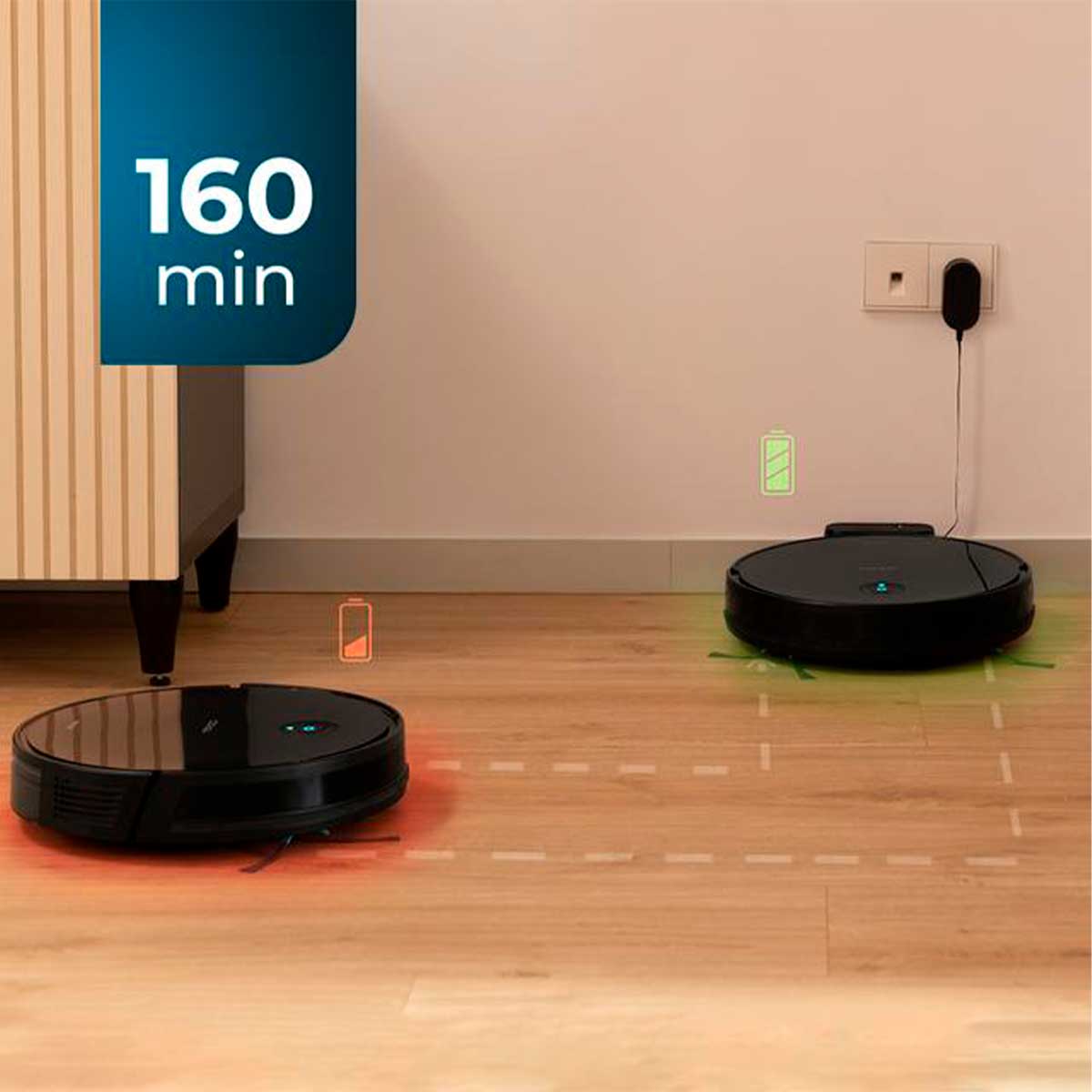 Robot aspirador Cecotec Conga 2499 Ultra Genesis 2100Pa 3 en 1 WiFi negro 3