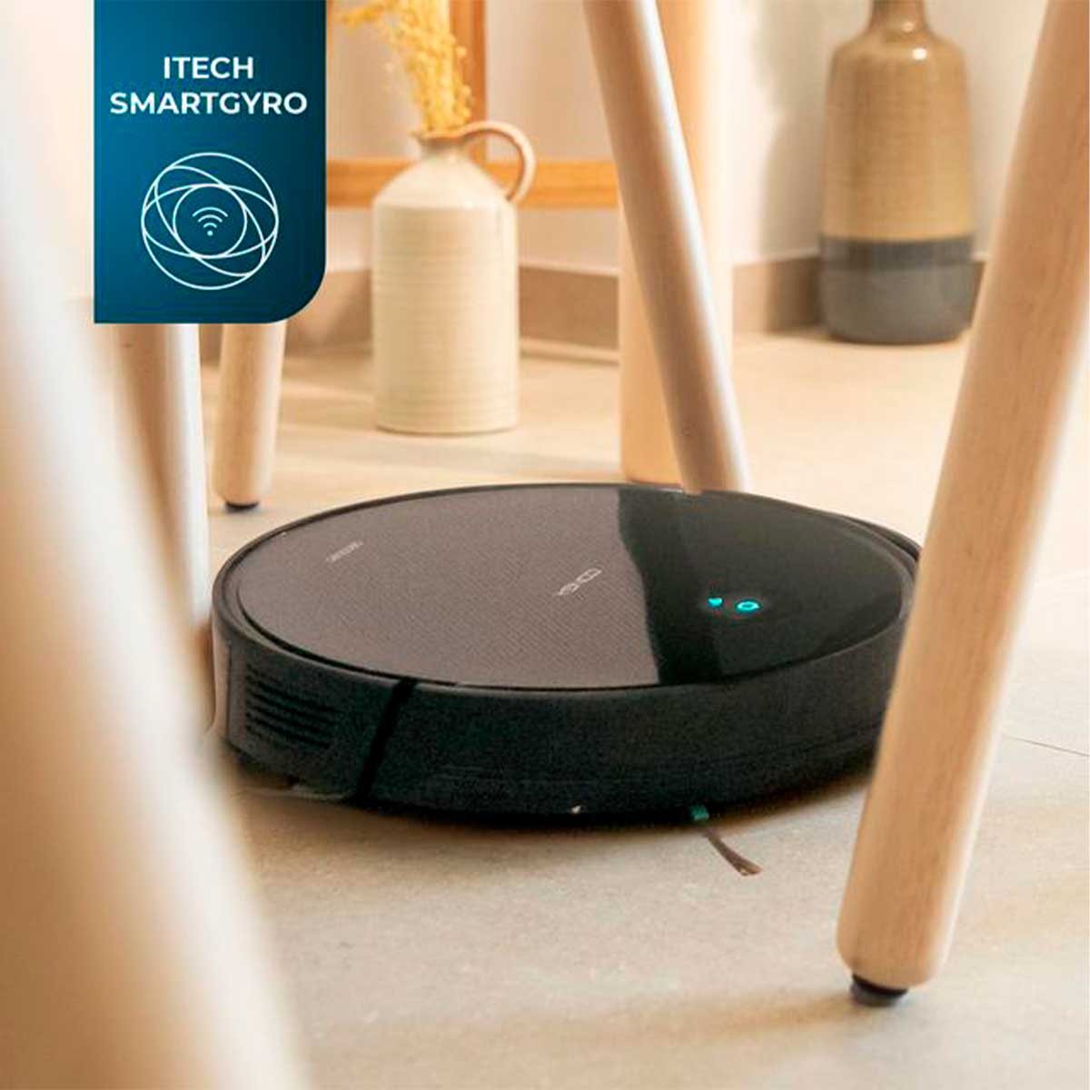 Robot aspirador Cecotec Conga 2499 Ultra Genesis 2100Pa 3 en 1 WiFi negro 4