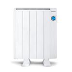 Emisor térmico Orbegozo RRE 810 A 800W 5 elementos mando a distancia blanco 2