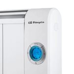 Emisor térmico Orbegozo RRE 810 A 800W 5 elementos mando a distancia blanco 4