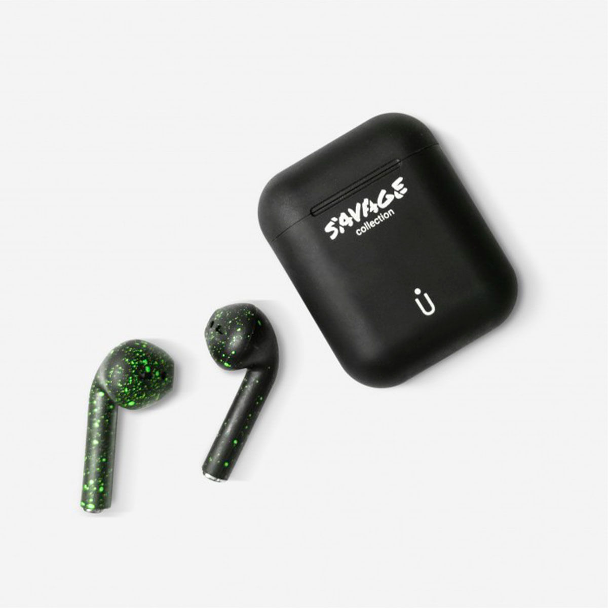 Auriculares inalámbricos Savage Hit Sound 3001/SV Universal blue Bluetooth 5.0 estuche de carga negro 4