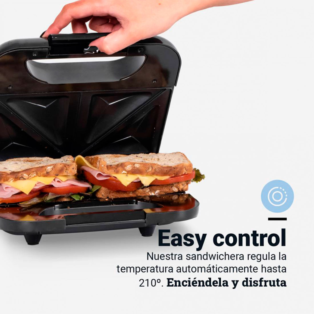 Sandwichera Spicy Grill 5007X Universal Blue 750W inox 2