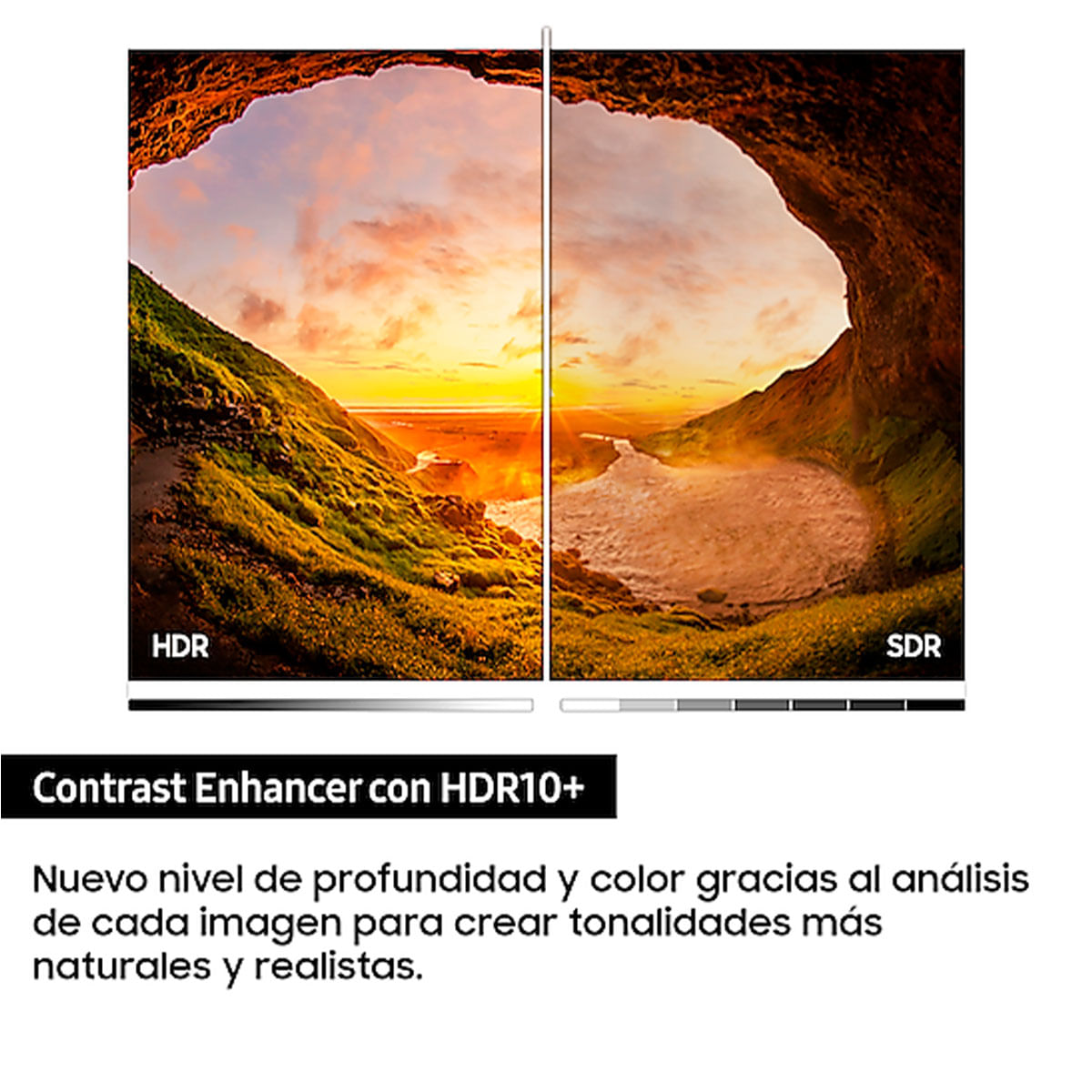 Televisor Smart TV Samsung AU7025 43'' 4K UHD LED Crystal Processor WiFi Tizen G negro 4