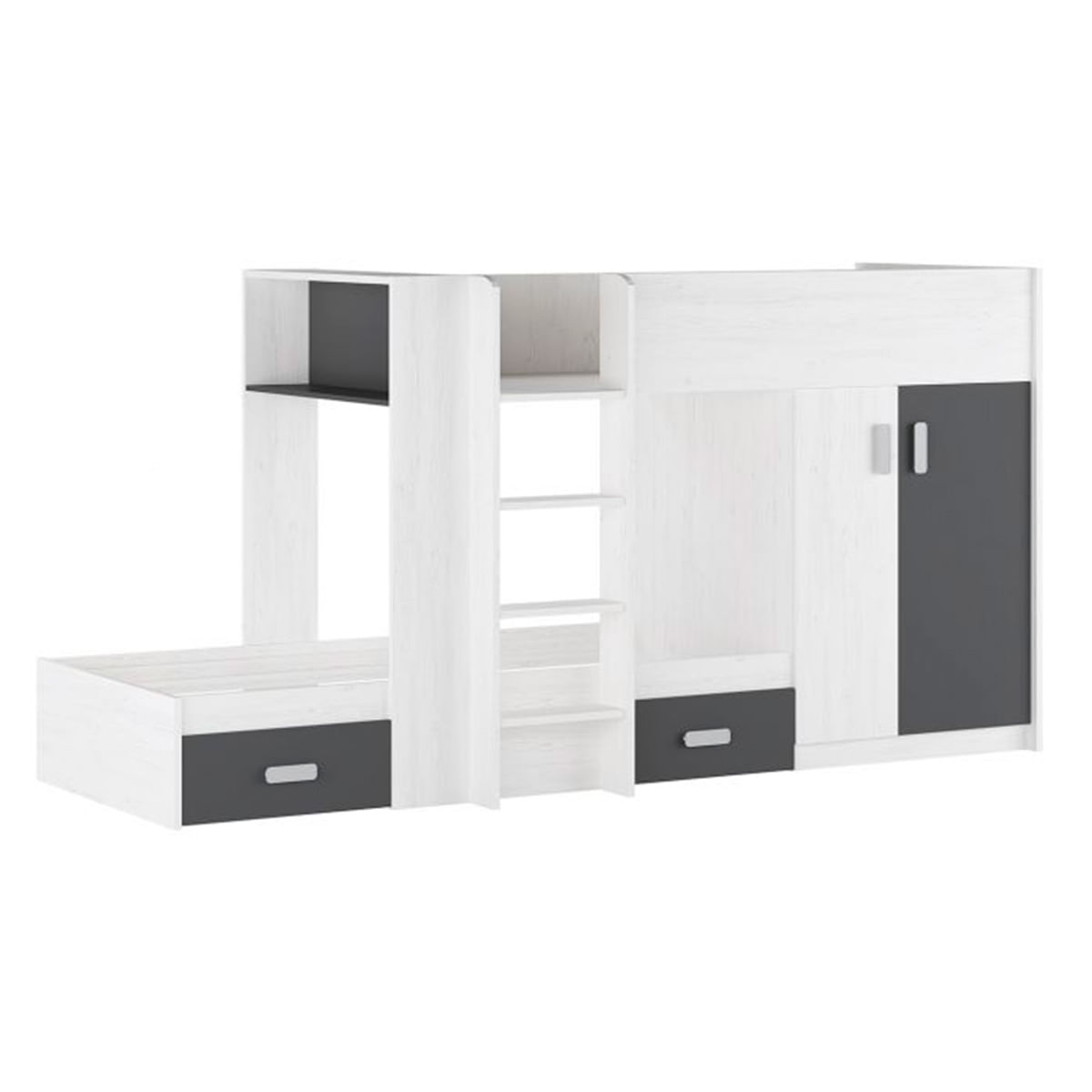 cama-tren-donald-2-camas-2-cajones-armario-andersen-grafito-frente