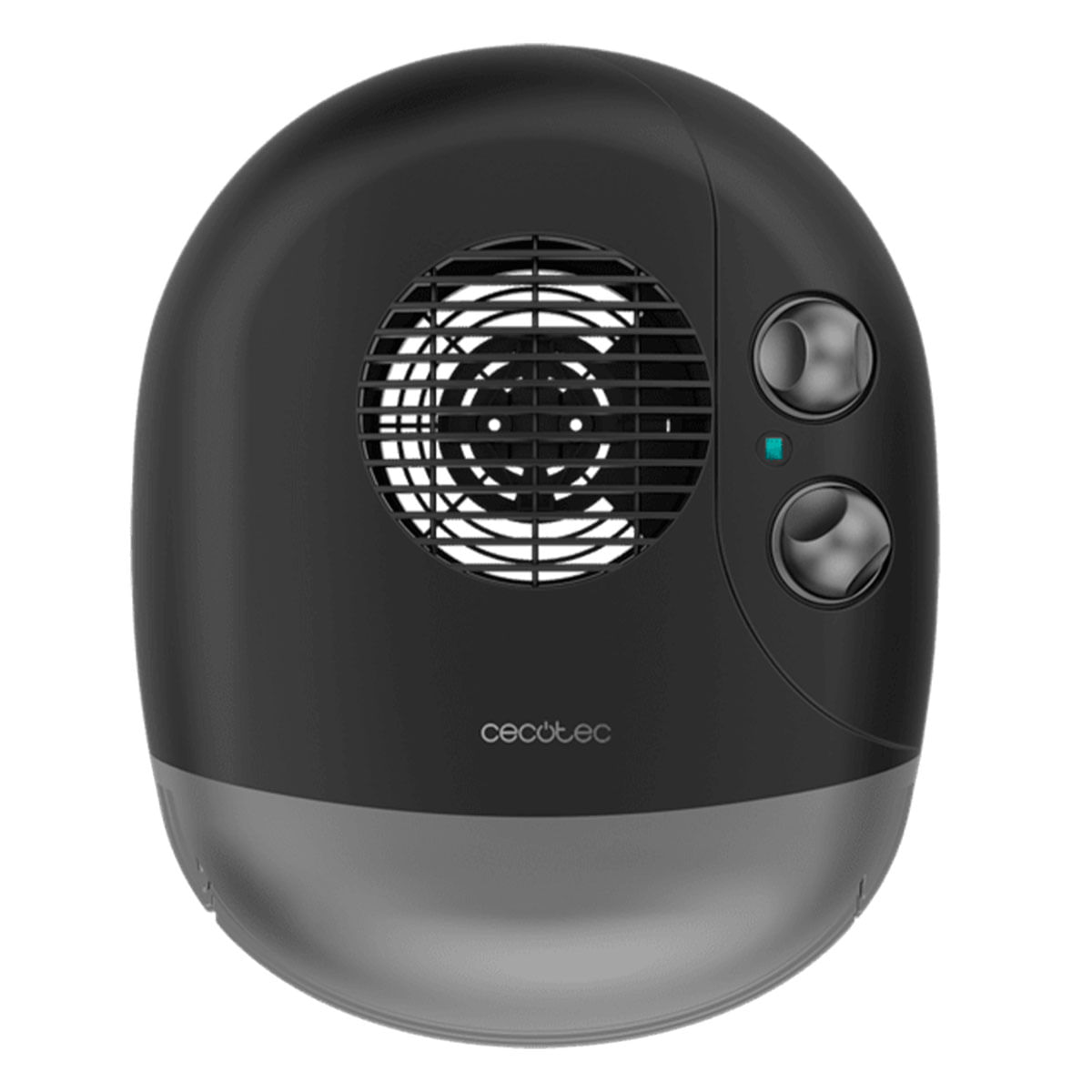 Calefactor ventilador Cecotec ReadyWarm 2000 Max Horizon Black 2000W diseño horizontal negro 3