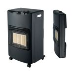 Estufa catalítica Averno Helios Home 4200W estructura plegable negro 3