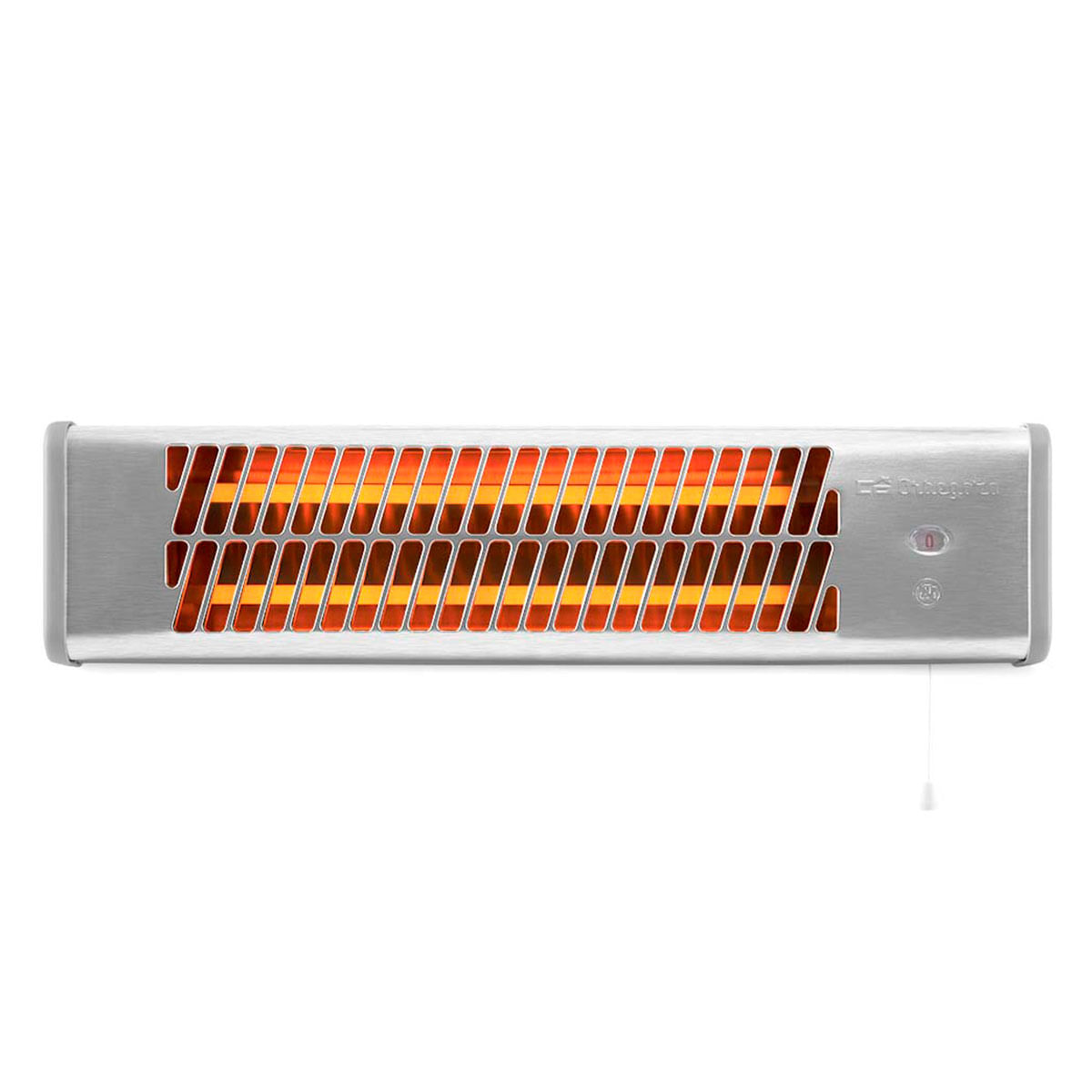 Estufa de cuarzo Orbegozo BB 5000 1200W 2 niveles especial baño gris