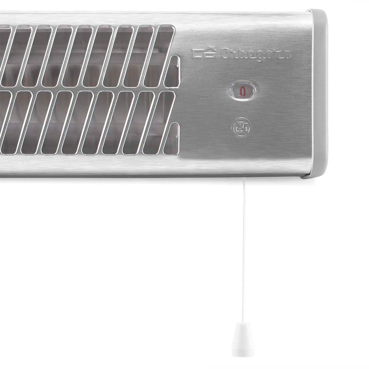 Estufa de cuarzo Orbegozo BB 5000 1200W 2 niveles especial baño gris 2