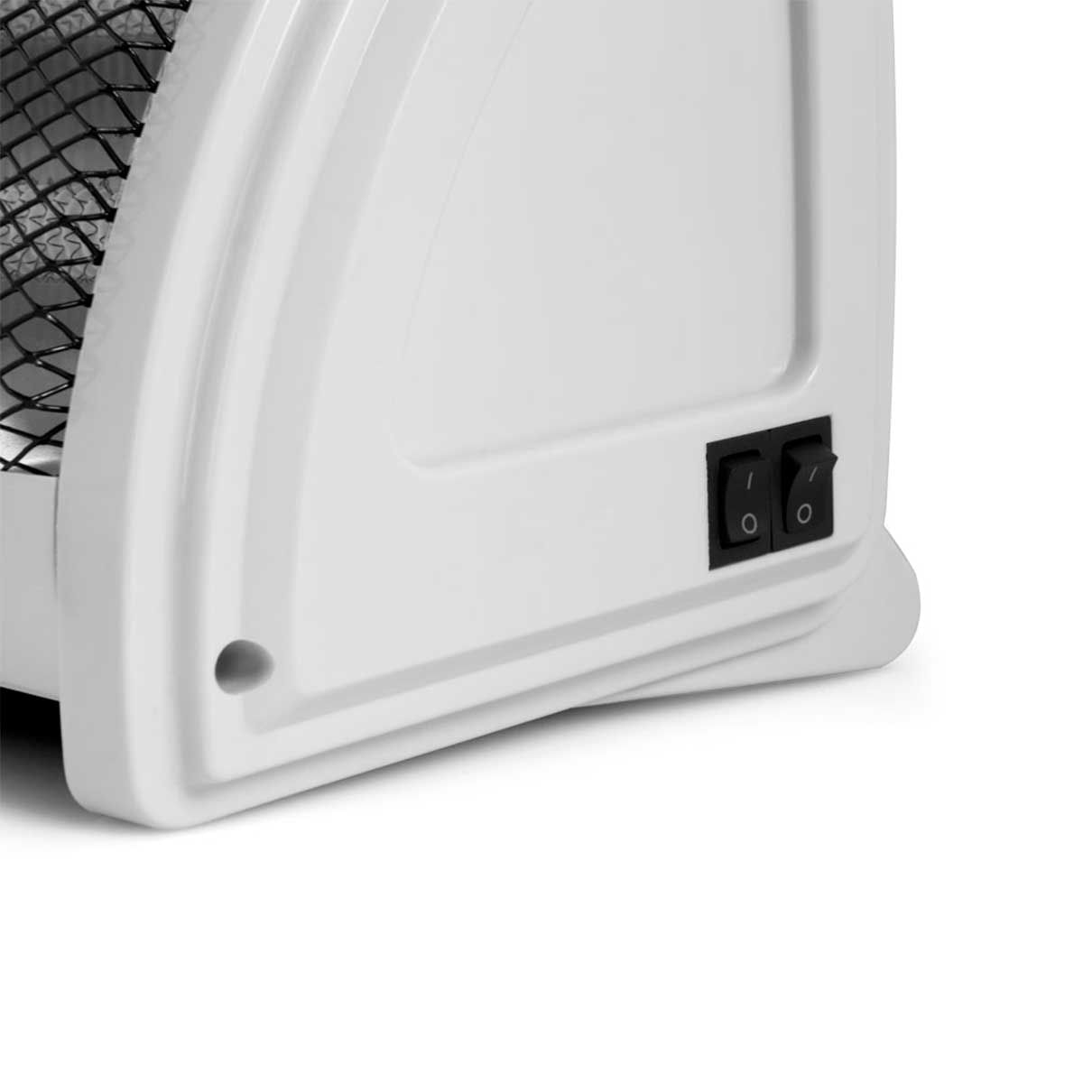 Estufa de cuarzo Orbegozo BP 3200 1000W 2 niveles especial baño blanco 2