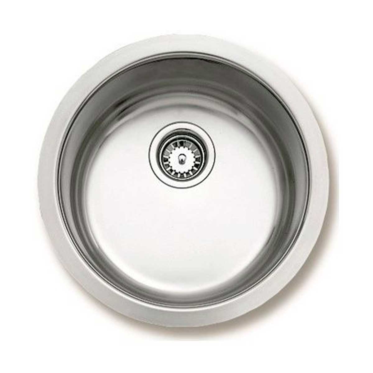 Fregadero de cocina Teka ERC 1C 1 cubeta circular inox 2