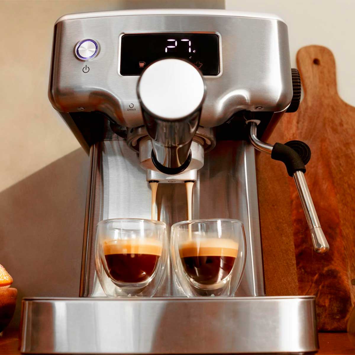 Cafetera Cecotec Power Espresso 20 Barista Compact 1465W 1,8L 20 bares inox 2