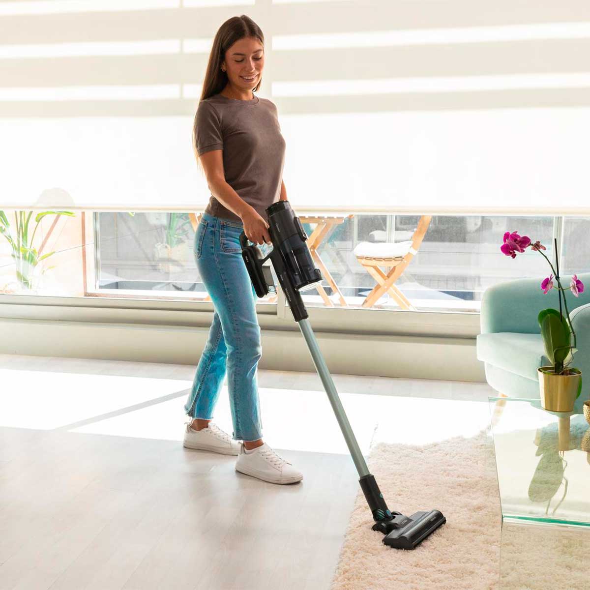 Aspirador vertical Cecotec Conga Rockstar 1500 Ray Eternal 215W 12kPa negro 5