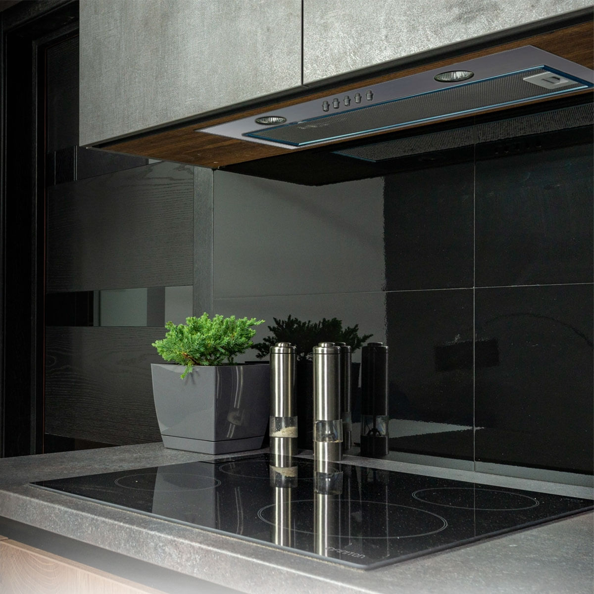 Campana tipo encastre Infiniton CMPG-702 145W 720m3/h 3 velocidades A+ inox 70 cm 3